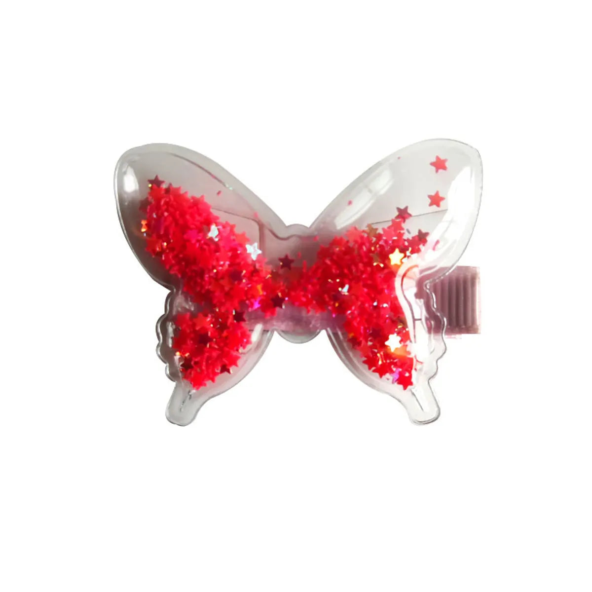 Cute Butterfly Ribbon Hair Clip