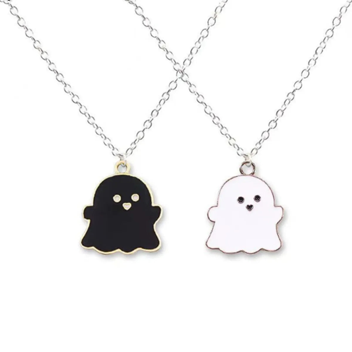 Cute Cartoon Alloy Iron Gold Plated Unisex Pendant Necklace