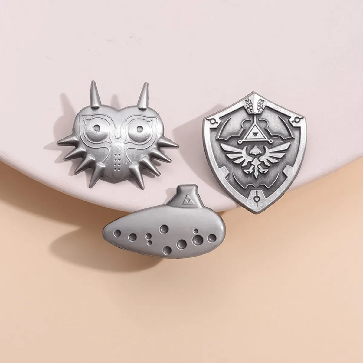 Cute Cartoon Alloy Plating Unisex Brooches