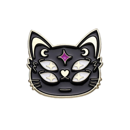 Cute Cartoon Alloy Stoving Varnish Unisex Brooches