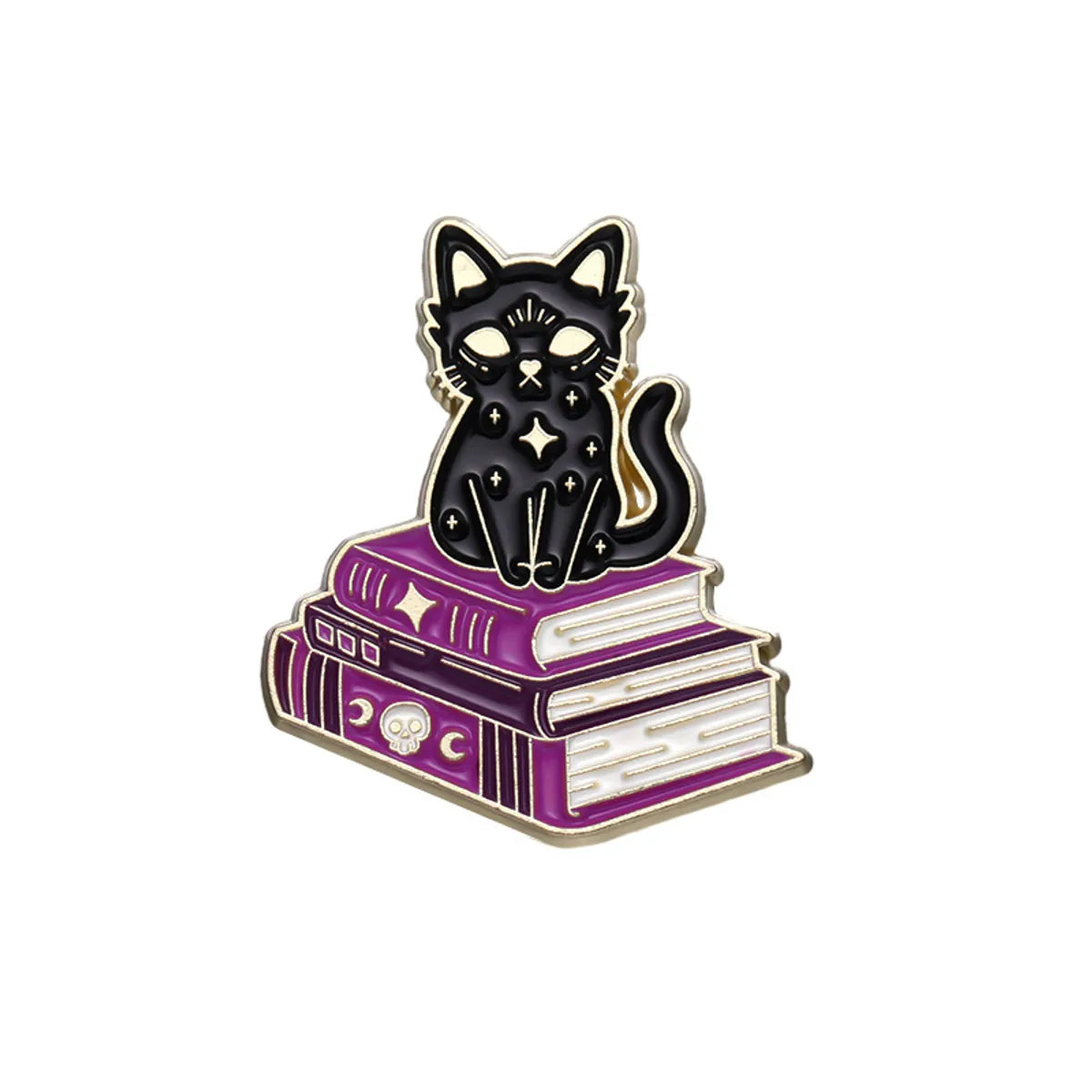 Cute Cartoon Alloy Stoving Varnish Unisex Brooches