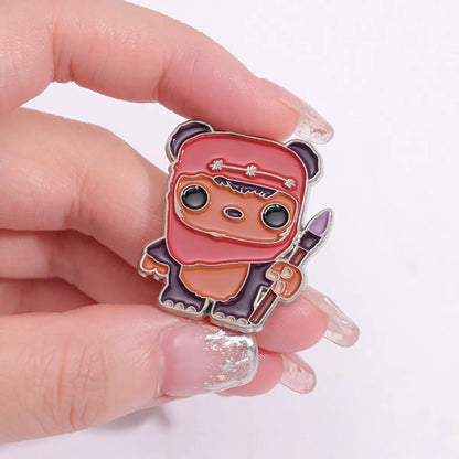 Cute Cartoon Character Alloy Plating Unisex Brooches