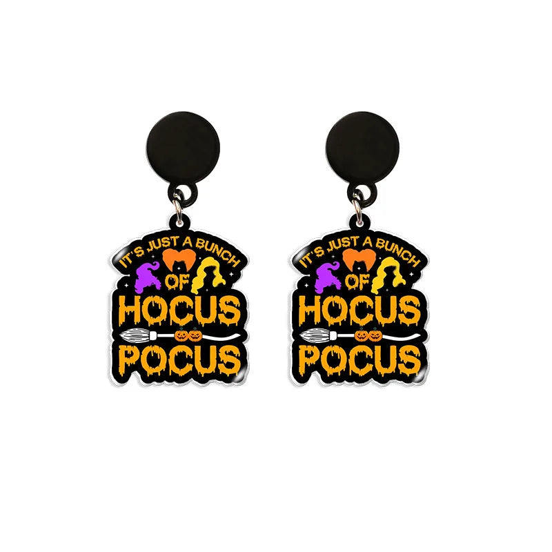 Cute Cartoon Character Arylic Women'S Earrings 1 Pair