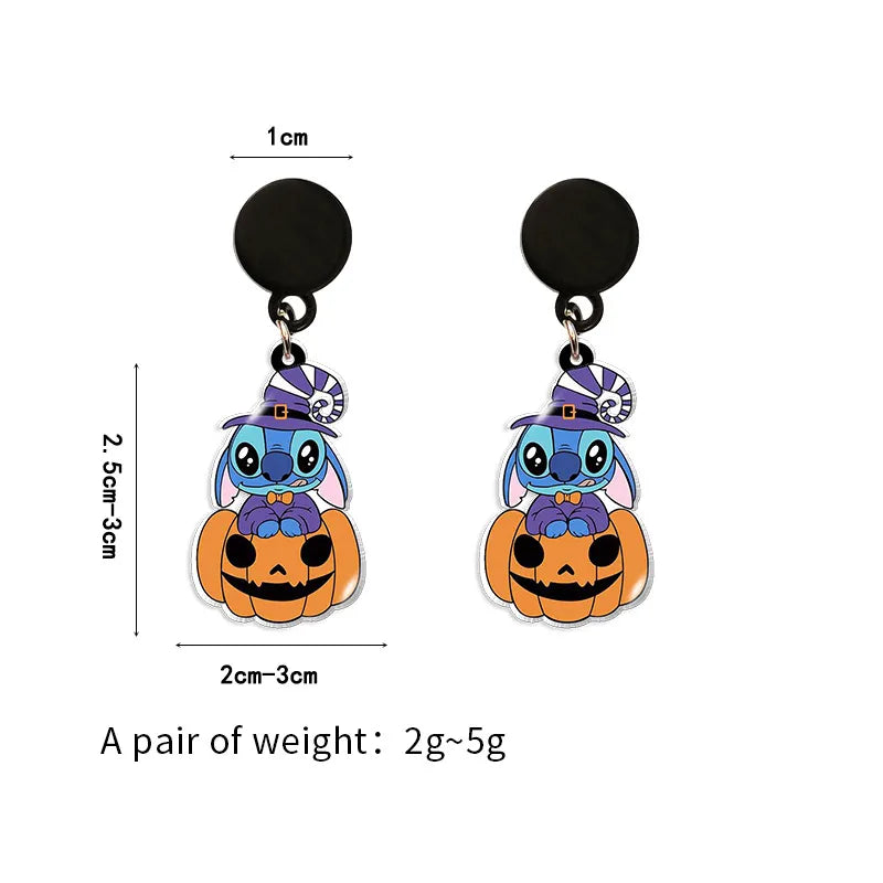 Cute Cartoon Character Arylic Women'S Earrings 1 Pair