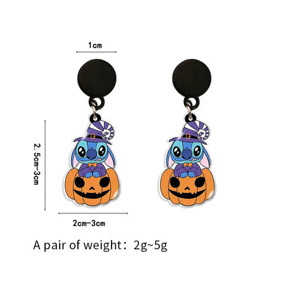 Cute Cartoon Character Arylic Women'S Earrings 1 Pair