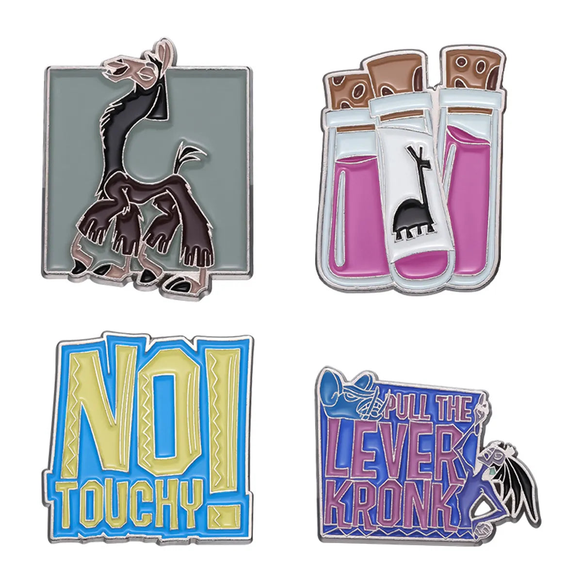 Cute Cartoon Character Letter Alloy Plating Unisex Brooches