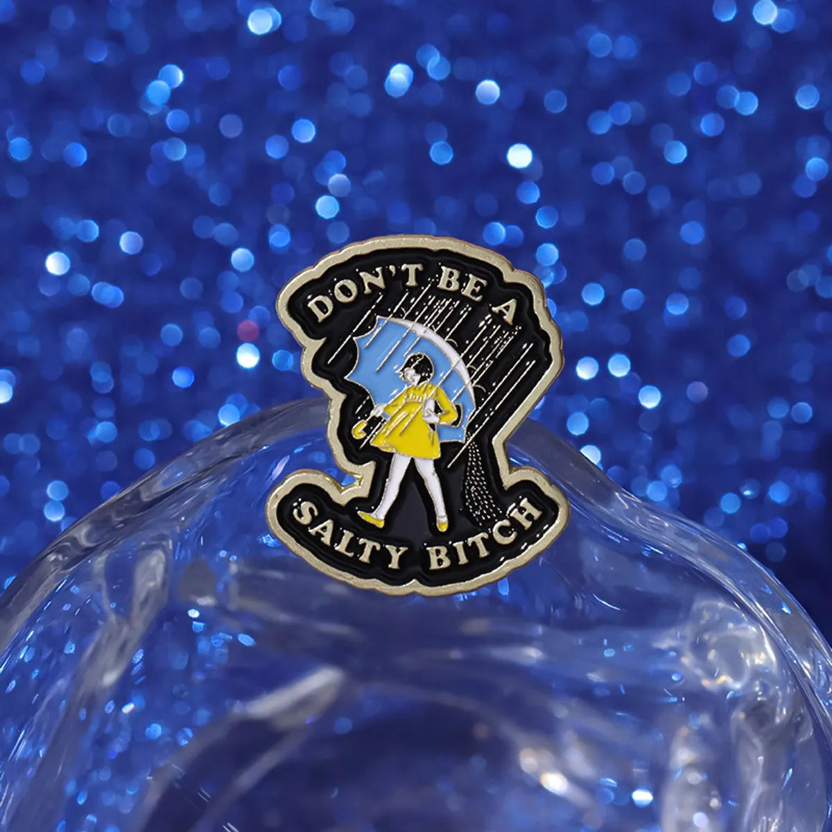 Cute Cartoon Character Letter Umbrella Alloy Plating Unisex Brooches