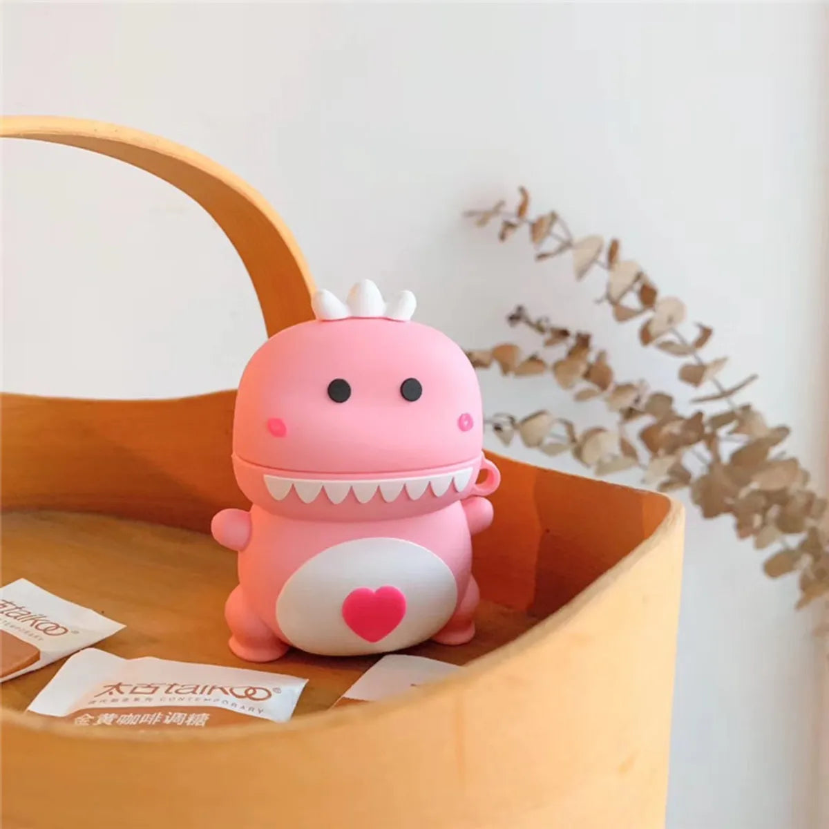 Cute Cartoon Dinosaur Silica Gel   Phone Cases