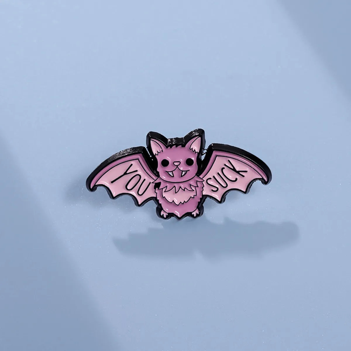 Cute Cartoon Letter Bat Alloy Plating Unisex Brooches