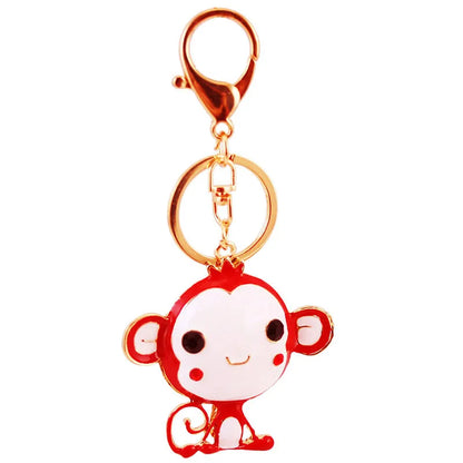 Cute Cartoon Little Monkey Keychain