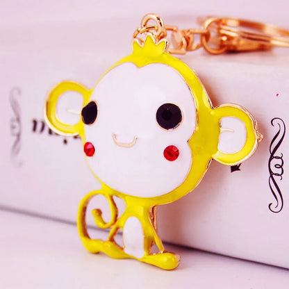 Cute Cartoon Little Monkey Keychain