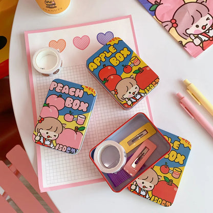 Cute Cartoon Metal Jewelry Boxes 1 Piece