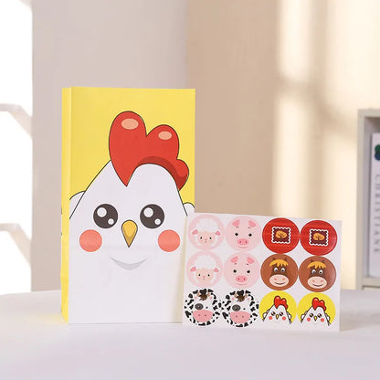 Cute Cartoon Paper Party Gift Bags