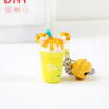 Cute Cartoon Plastic Unisex Bag Pendant Keychain