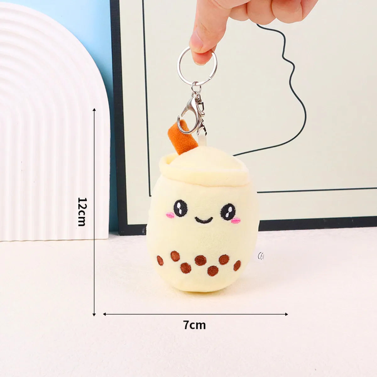 Cute Cartoon Pp Cotton Bag Pendant Keychain