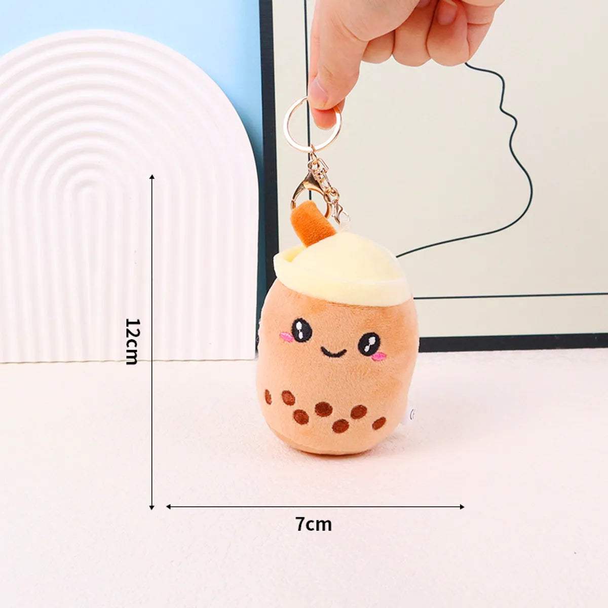 Cute Cartoon Pp Cotton Bag Pendant Keychain