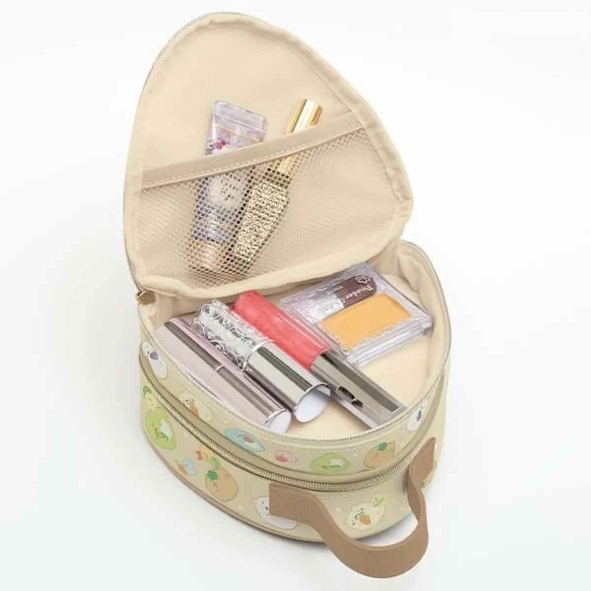 Cute Cartoon Pu Leather Makeup Bags