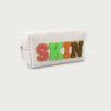 Cute Cartoon Pu Leather Square Makeup Bags