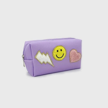 Cute Cartoon Pu Leather Square Makeup Bags