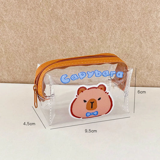 Cute Cartoon PVC Square Makeup Bags