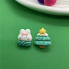 Cute Cartoon Resin Women'S Ear Studs 1 Pair