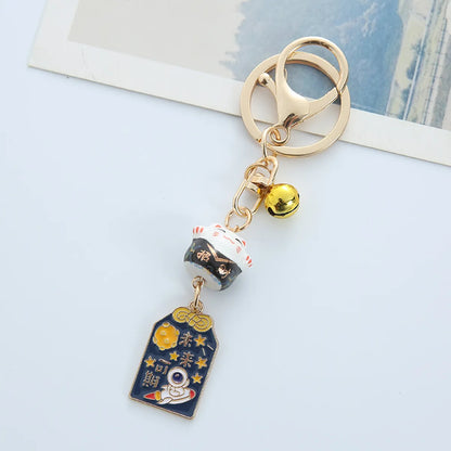 Cute Cat Alloy Plating Unisex Bag Pendant Keychain