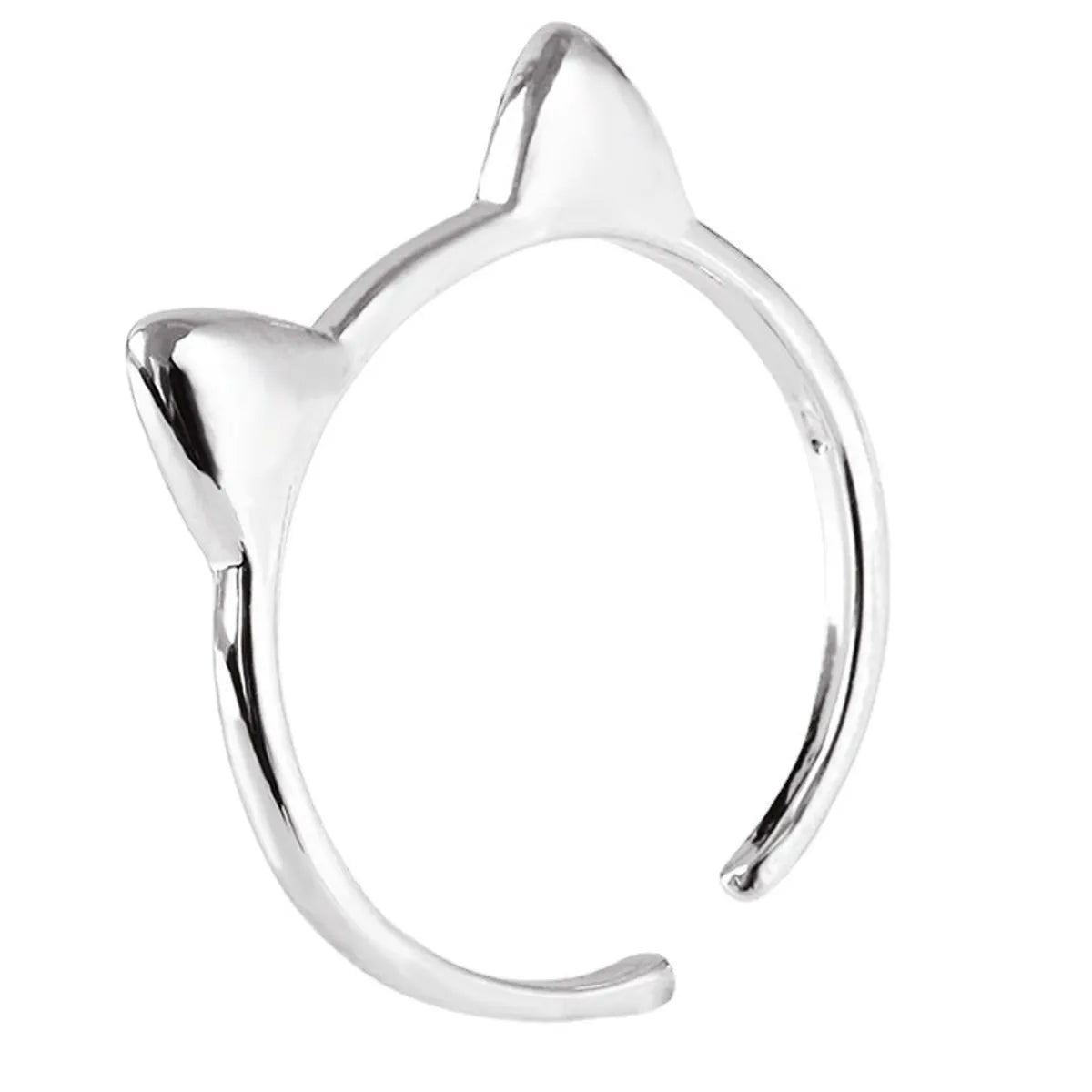 Cute Cat Ear Opening Ring