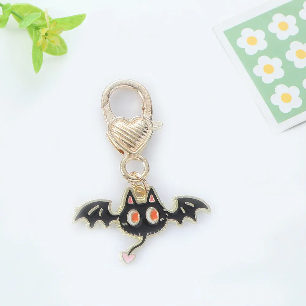 Cute Cat Metal Women'S Bag Pendant Keychain