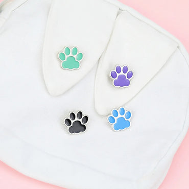 Cute Cat Paw Brooch Small Footprint Badge Drip Oil Collar Pin