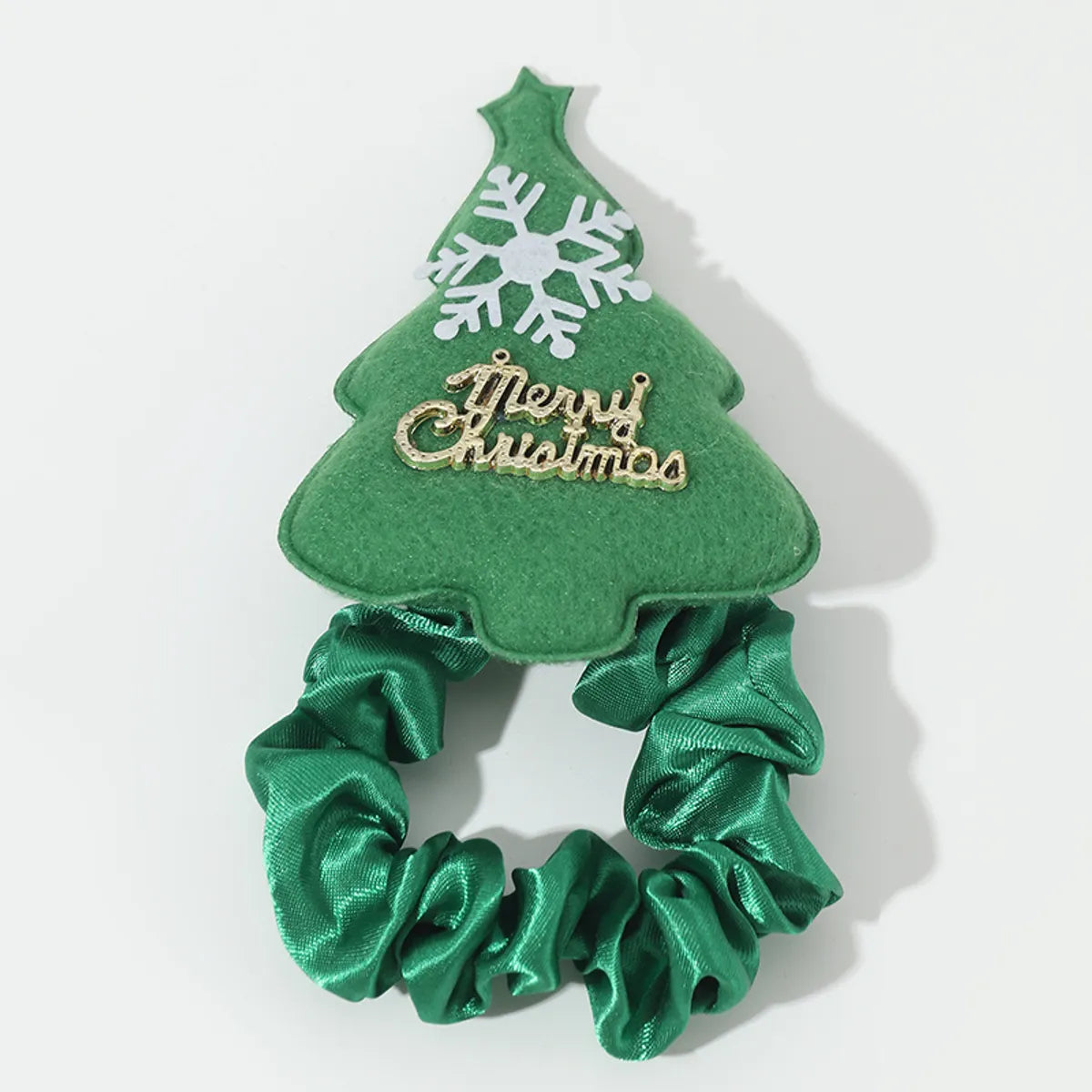 Cute Christmas Christmas Hat Christmas Tree Christmas Socks Cloth Hair Tie