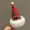 Cute Christmas Hat Alloy Hair Clip