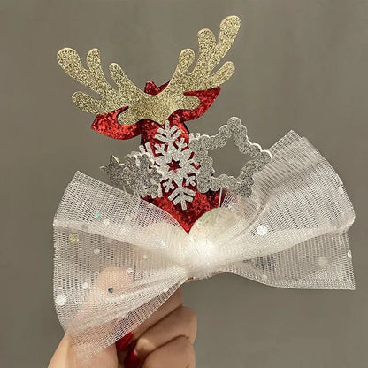 Cute Christmas Hat Alloy Hair Clip