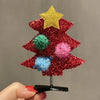 Cute Christmas Hat Alloy Hair Clip