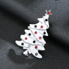 Cute Christmas Hat Santa Claus Elk Alloy Plating Men'S Brooches