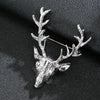 Cute Christmas Hat Santa Claus Elk Alloy Plating Men'S Brooches