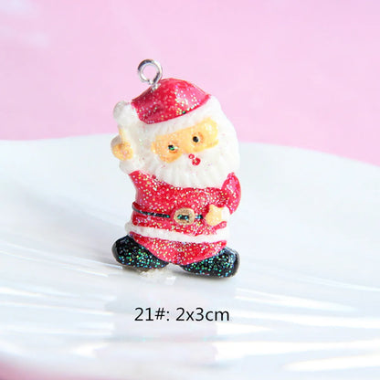 1 Piece Resin Christmas Tree Santa Claus Christmas Socks