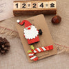 Cute Christmas Tree Snowman Alloy Hair Clip 2 Piece Set