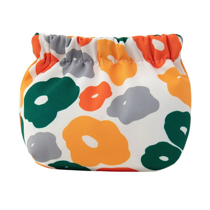 Cute Classic Style Fruit Oxford Cloth Square Makeup Bags