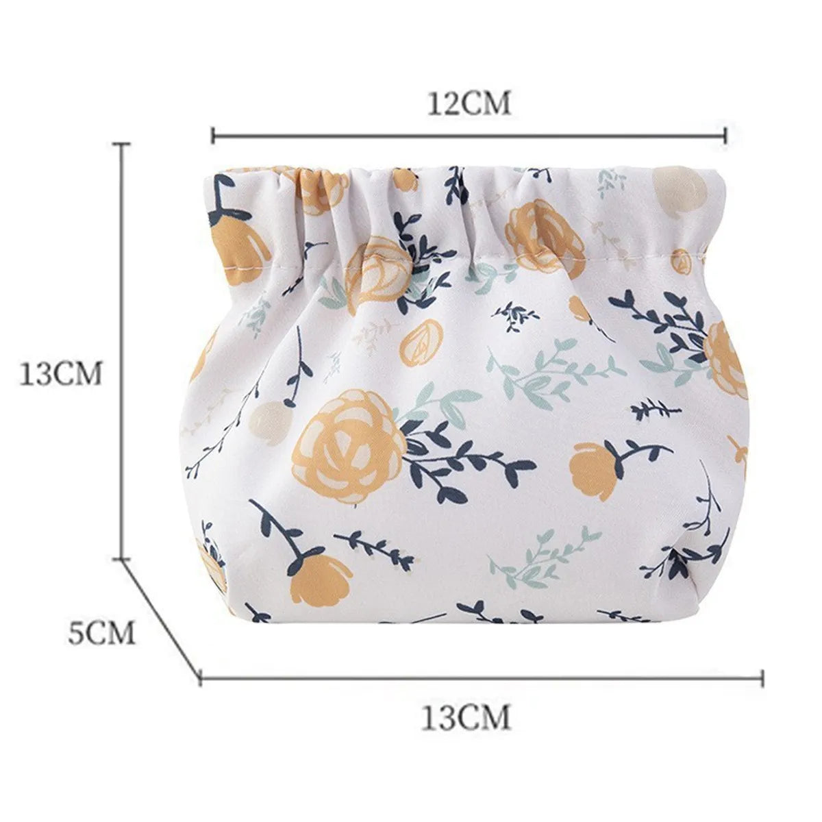 Cute Classic Style Fruit Oxford Cloth Square Makeup Bags