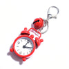 Cute Clock Alloy Unisex Bag Pendant Keychain