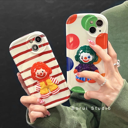 Cute Clown Tpu   Phone Accessories