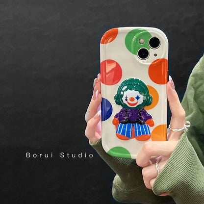 Cute Clown Tpu   Phone Accessories