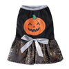 Cute Coral Fleece Halloween Christmas Pumpkin Ghost Skull Pet Clothing