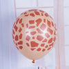 Cute Cow Pattern Cheetah Print Emulsion Birthday Balloons