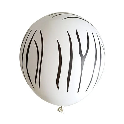 Cute Cow Pattern Cheetah Print Emulsion Birthday Balloons