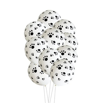 Cute Cow Pattern Cheetah Print Emulsion Birthday Balloons