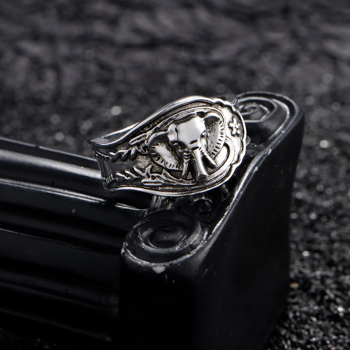 Cute Cross Heart Shape Fox Alloy Halloween Unisex Rings