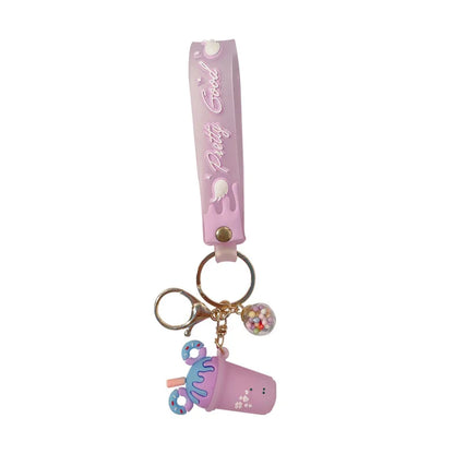 Cute Cup Pvc Keychain