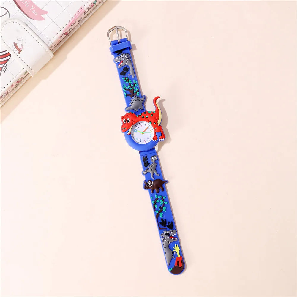 Cute Dinosaur Buckle Quartz Kids Watches