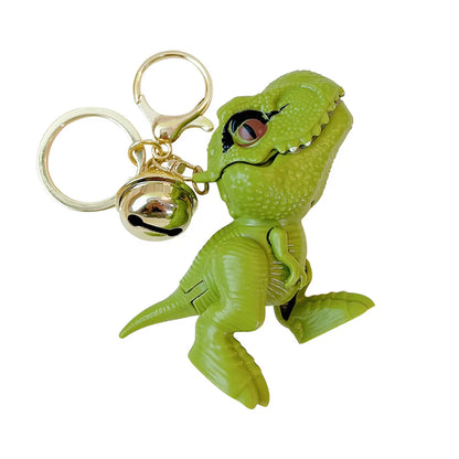 Cute Dinosaur Plastic Unisex Keychain